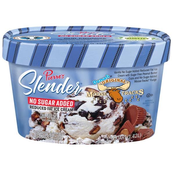 Pierre'S Reduced Fat Ice Cream, Moose Tracks