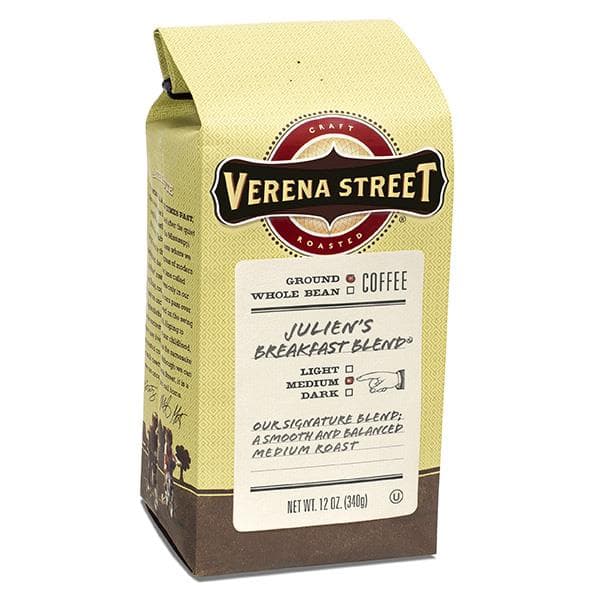 Verena Street Breakfast Blend Ground Coffee