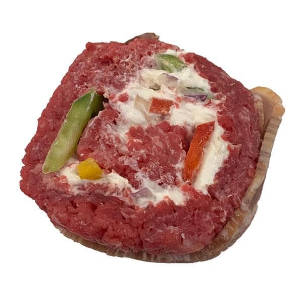 Bacon Wrapped Beef Philly Grillers