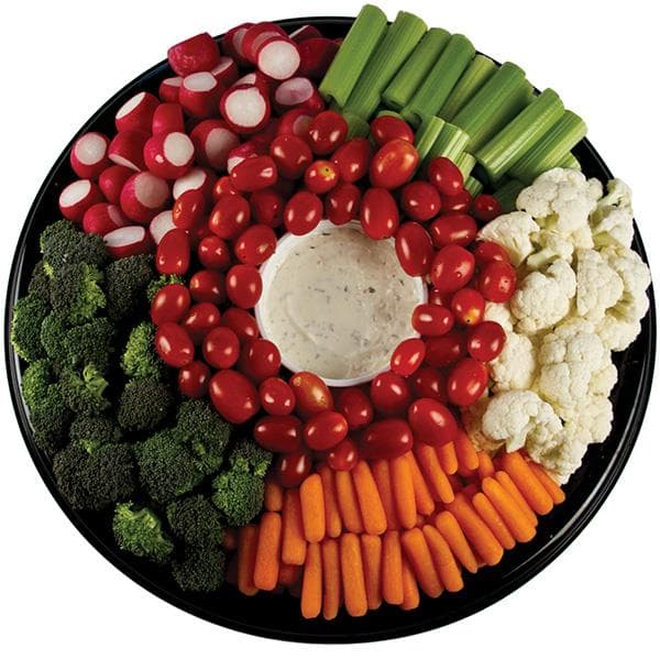 Cut Veggie Tray With Dip (Serves 30 - 40 People