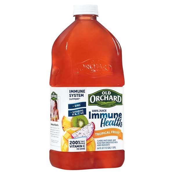 Old Orchard Immune Health Tropical Fruit 100% Juice. Oz.