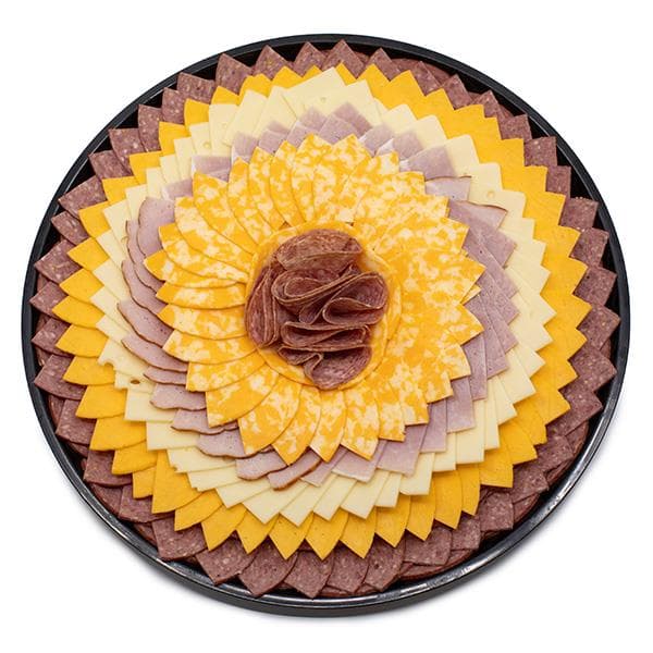 Medium Deluxe Meat & Cheese Tray (Serves 20 - 25 People