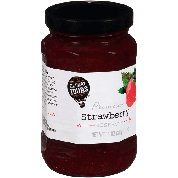 Culinary Tours Strawberry Premium Preserves