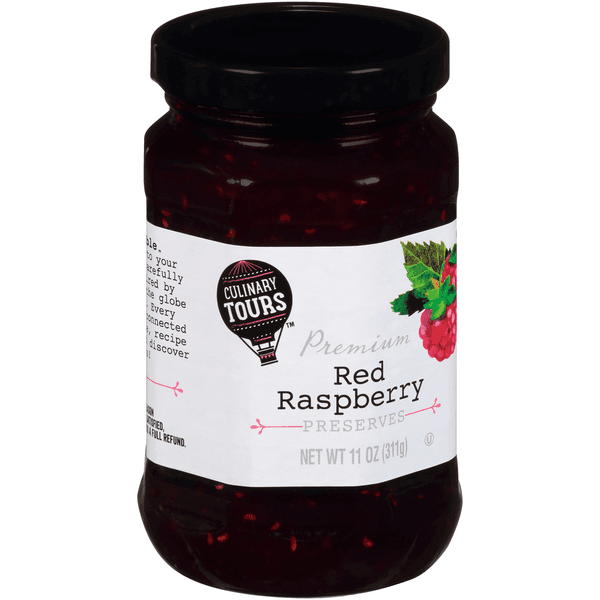 Culinary Tours Red Raspberry Premium Preserves