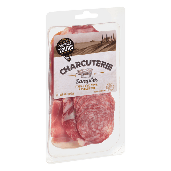 Culinary Tours Charcuterie Sampler Italian Dry, Coppa & Prosciutto