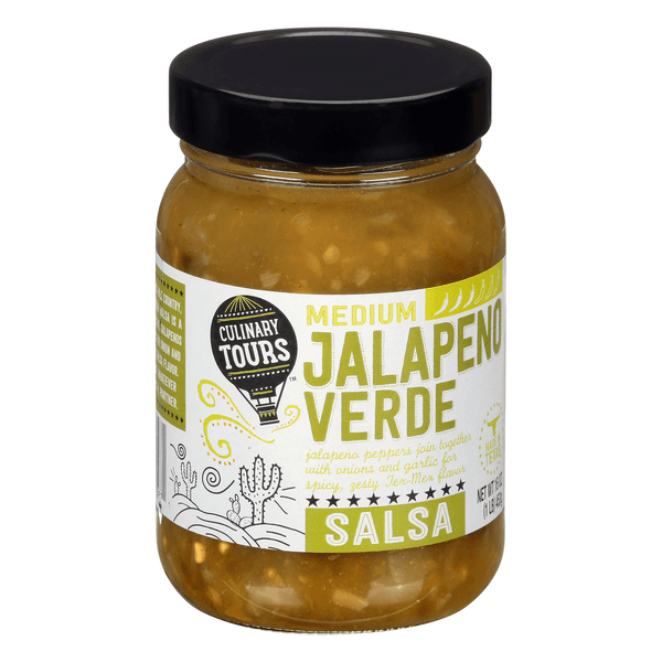 Culinary Tours Medium Jalapeno Verde Salsa