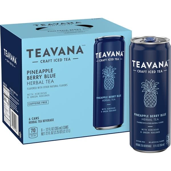 Teavana Pineapple Berry Blue Herbal Tea, Caffeine-Free