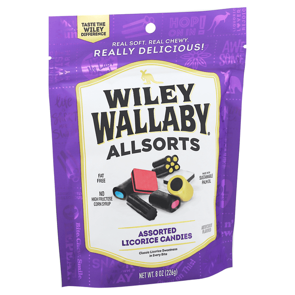 Wiley Wallaby Allsorts Licorice