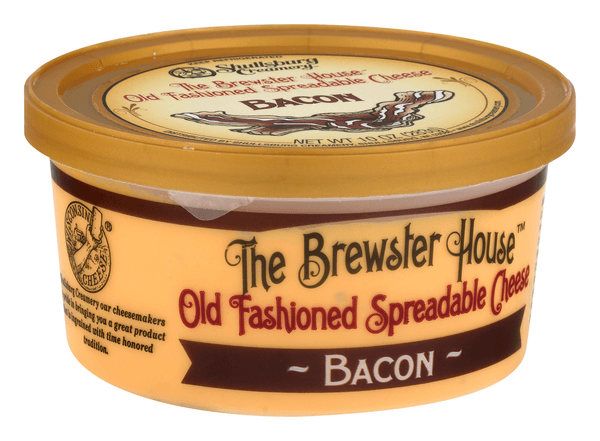 The Brewster House Old Fashioned Spreadable Cheese Bacon