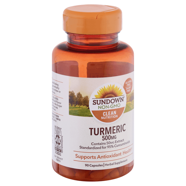 Sundown Naturals Turmeric Capsules