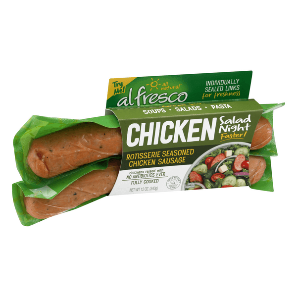 Alfresco Chicken Salad Night Rotisserie Style Chicken Sausage