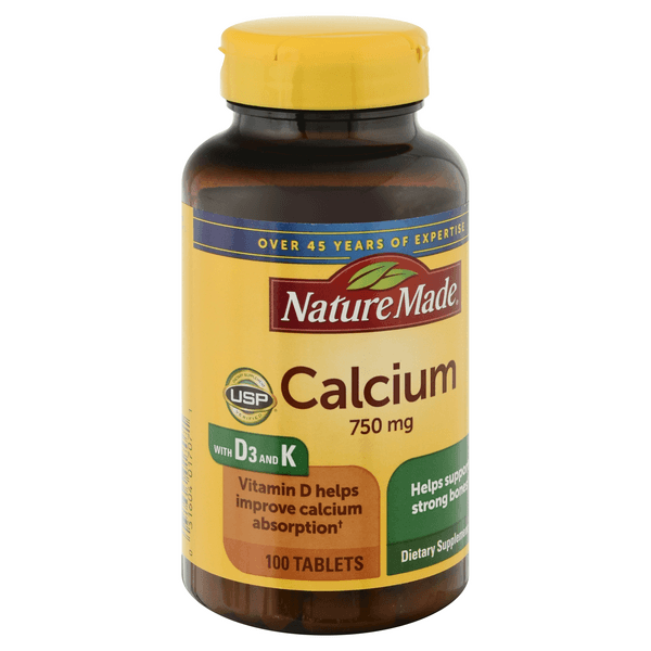 Nature Made Calcium +D+K