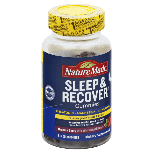 Nature Made Sleep & Recover, Dreamy Berry, Gummies