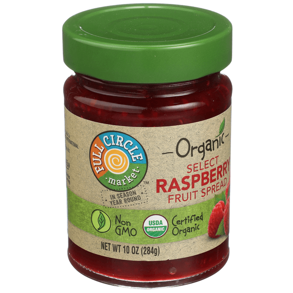 Full Circle Organic Select Raspberry Fruit Spread