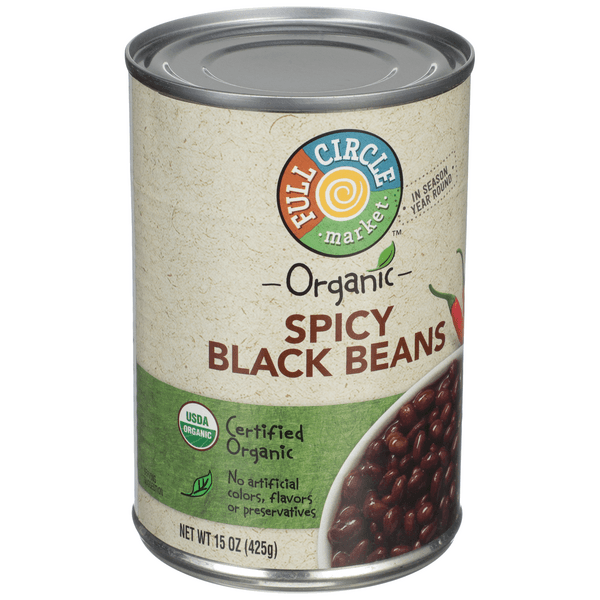 Full Circle Organic Spicy Black Beans