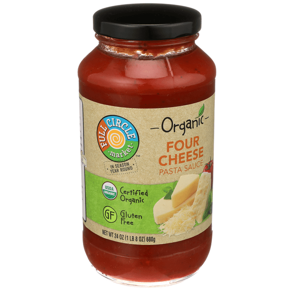 Full Circle Organic Four Cheese Pasta Sauce