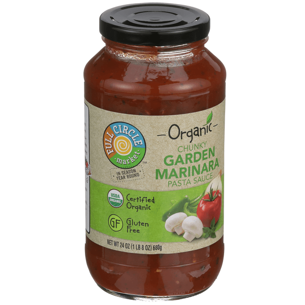 Full Circle Organic Chunky Garden Marinara Pasta Sauce