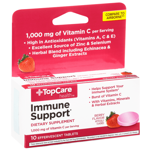 Topcare Effervescent Health Formula Berry Flavor