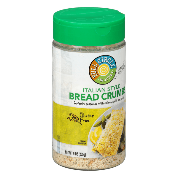 Full Circle Italian Style Gluten Free Bread Crumbs