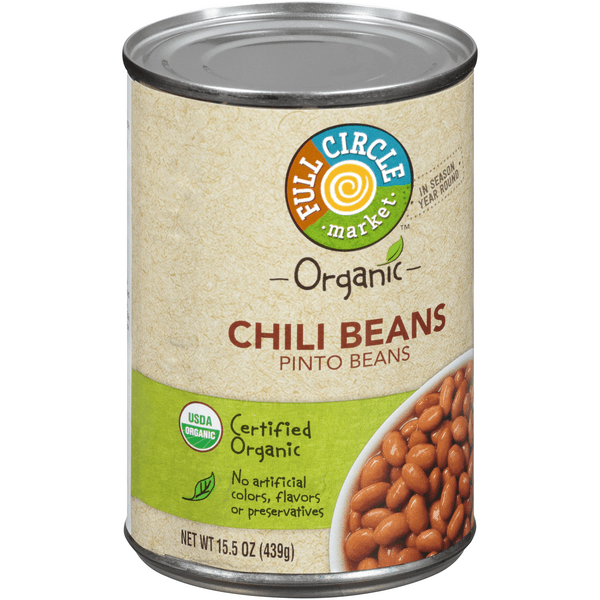 Full Circle Organic Chili Beans, Pinto Beans