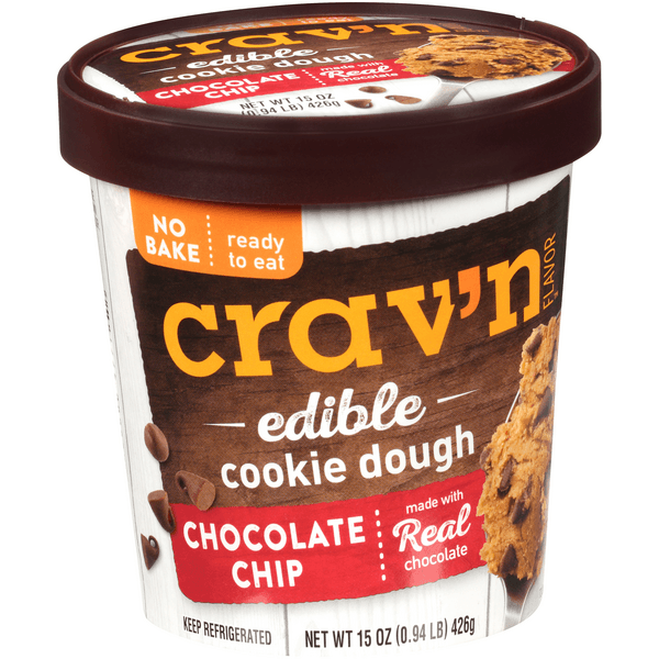 Crav'N Flavor Chocolate Chip Edible Cookie Dough