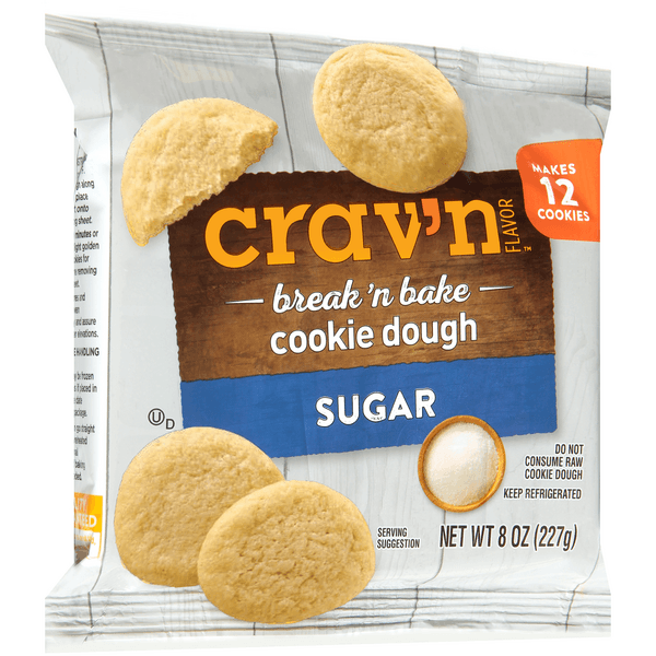 Crav'N Flavor Sugar Break 'N Bake Cookie Dough