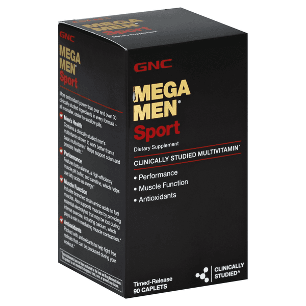 Gnc Mens Mega Men Sport Multivitamin