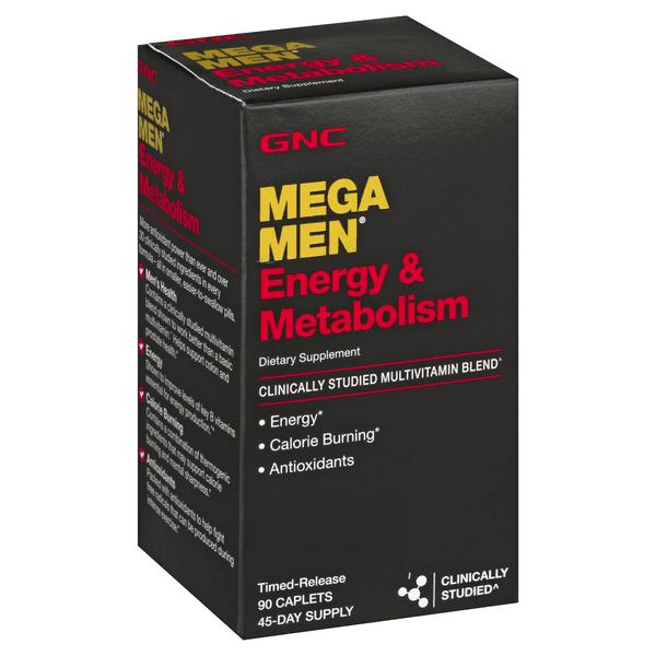 Gnc Mens Mega Men Energy & Metabolism Multivitamin