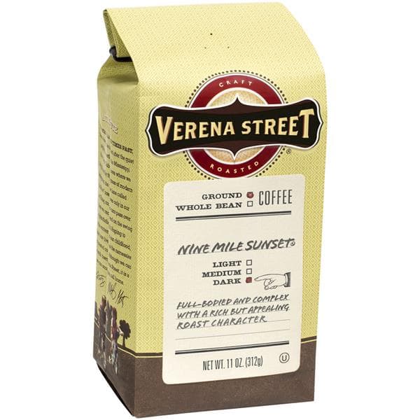 Verena Street Nine Mile Sunset Dark Ground Coffee