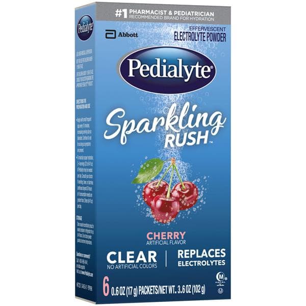 Pedialyte Sparkling Rush Cherry