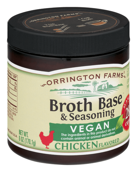 Orrington Farms Vegan Chicken Flavored Broth Base & Seasoning
