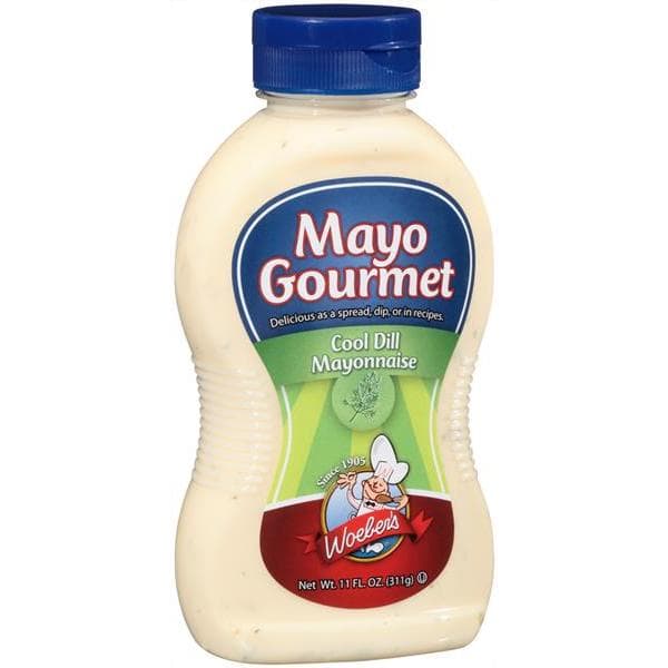 Woeber'S Mayo Gourmet Cool Dill Mayonnaise