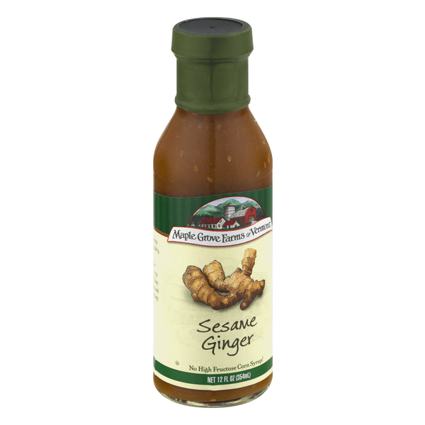 Maple Grove Farms Dressing, All Natural, Sesame Ginger
