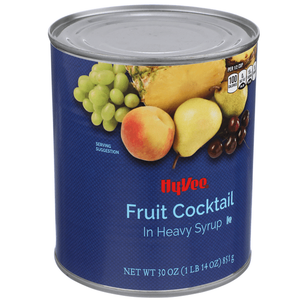 Hy-Vee Fruit Cocktail In Heavy Syrup