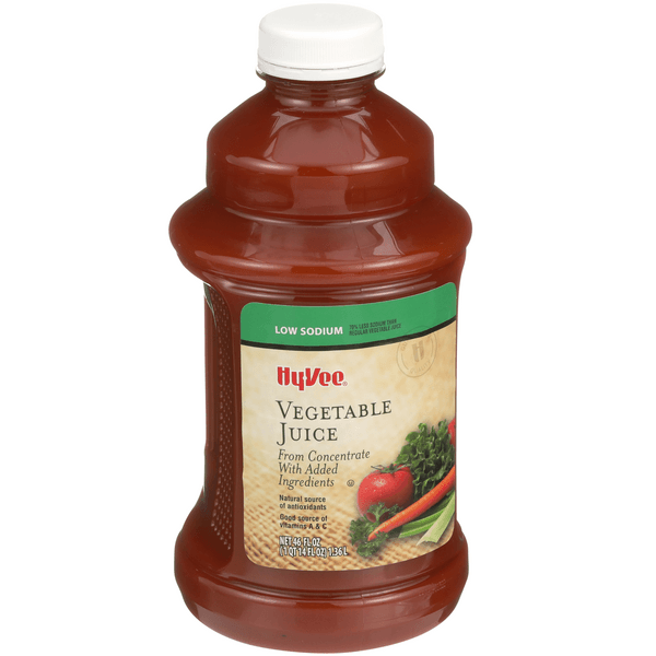 Hy-Vee Low Sodium Vegetable Juice