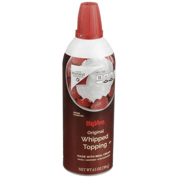 Hy-Vee Original Whipped Topping Aerosol