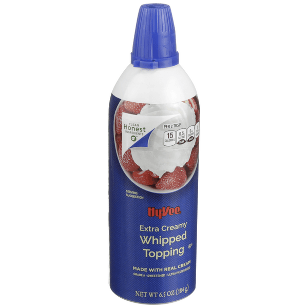 Hy-Vee Extra Creamy Whipped Topping Aerosol