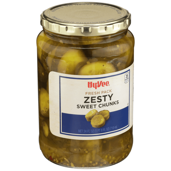 Hy-Vee Zesty Sweet Chunks Pickles