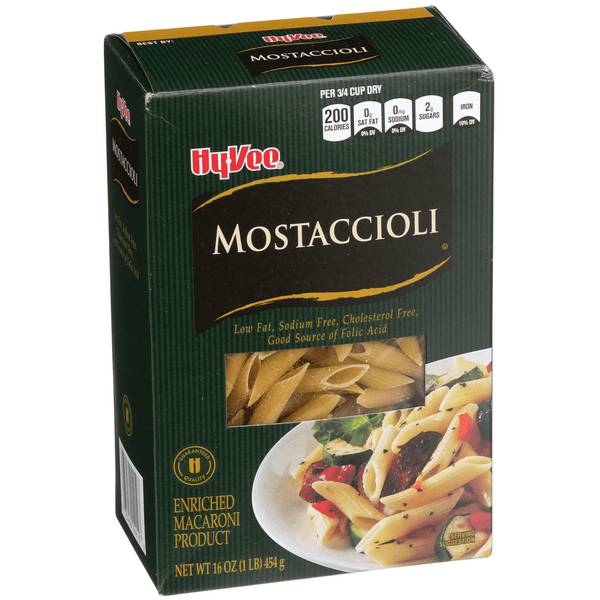 Hy-Vee Mostaccioli Pasta