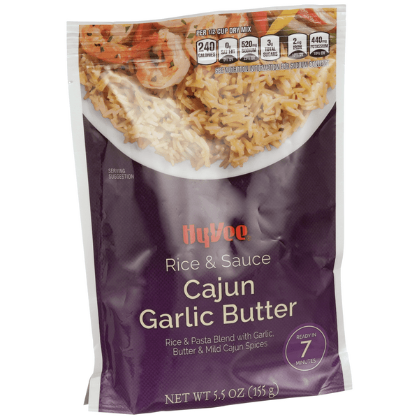 Hy-Vee Cajun Garlic Butter Rice & Sauce