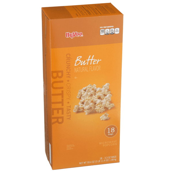 Hy-Vee Butter Microwave Popcorn