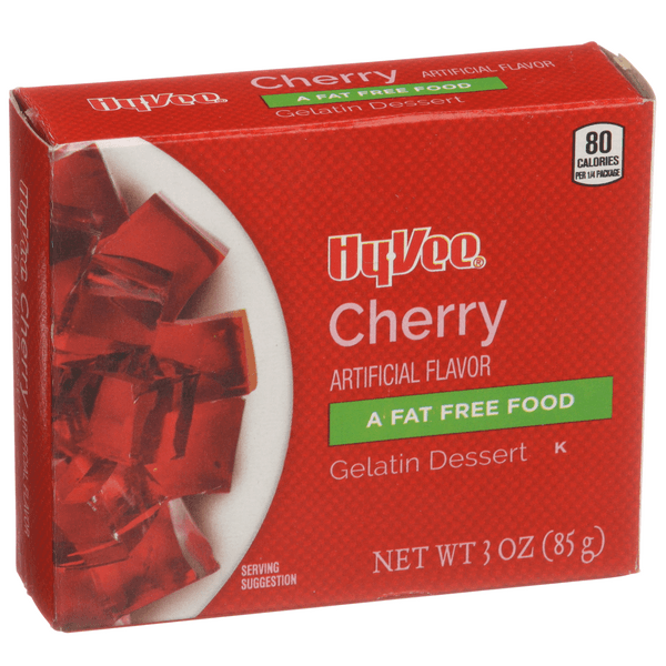 Hy-Vee Cherry Gelatin Dessert