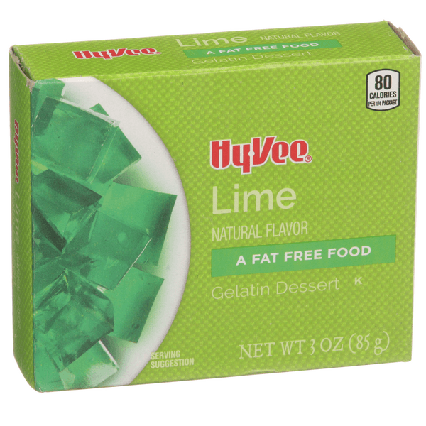 Hy-Vee Lime Gelatin Dessert