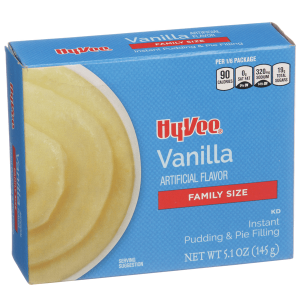 Hy-Vee Instant Vanilla Pudding & Pie Filling Family Size