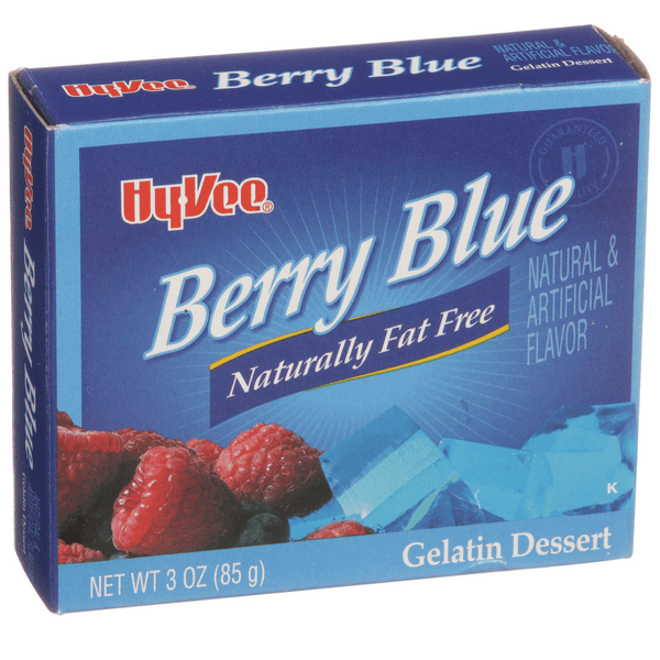 Hy-Vee Berry Blue Gelatin Dessert