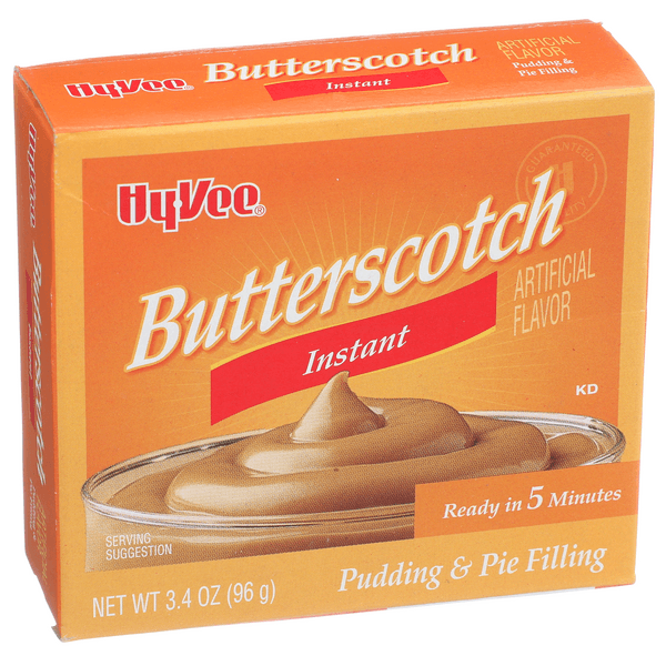 Hy-Vee Instant Butterscotch Pudding & Pie Filling