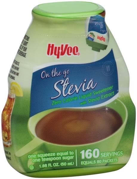 Hy-Vee On The Go Stevia Zero Calorie Liquid Sweetener With Stevia Extract