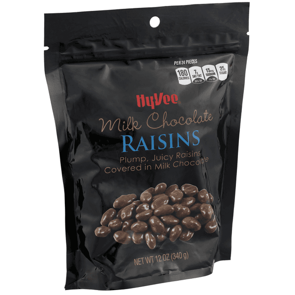 Hy-Vee Milk Chocolate Covered Raisins