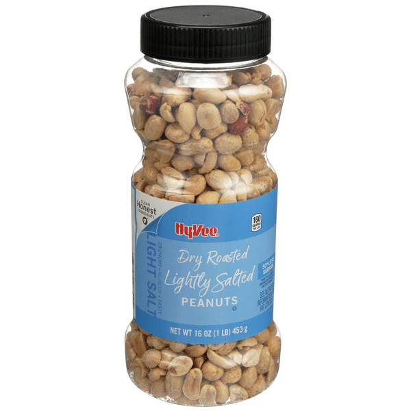 Hy-Vee Dry Roasted Lightly Salted Peanuts