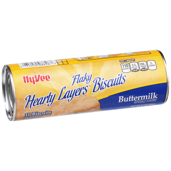 Hy-Vee Hearty Layers Flaky Buttermilk Biscuits